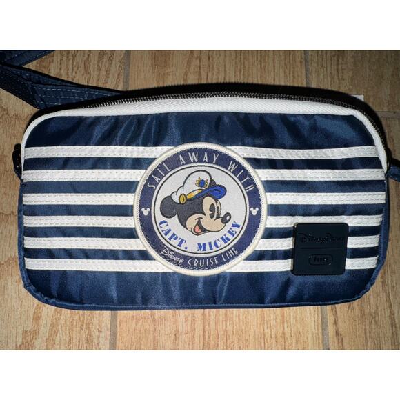 Disney Parks / Disney Cruise Line DCL Sail Away LUG Coupe XL Crossbody Bag, NWT - Picture 2 of 7